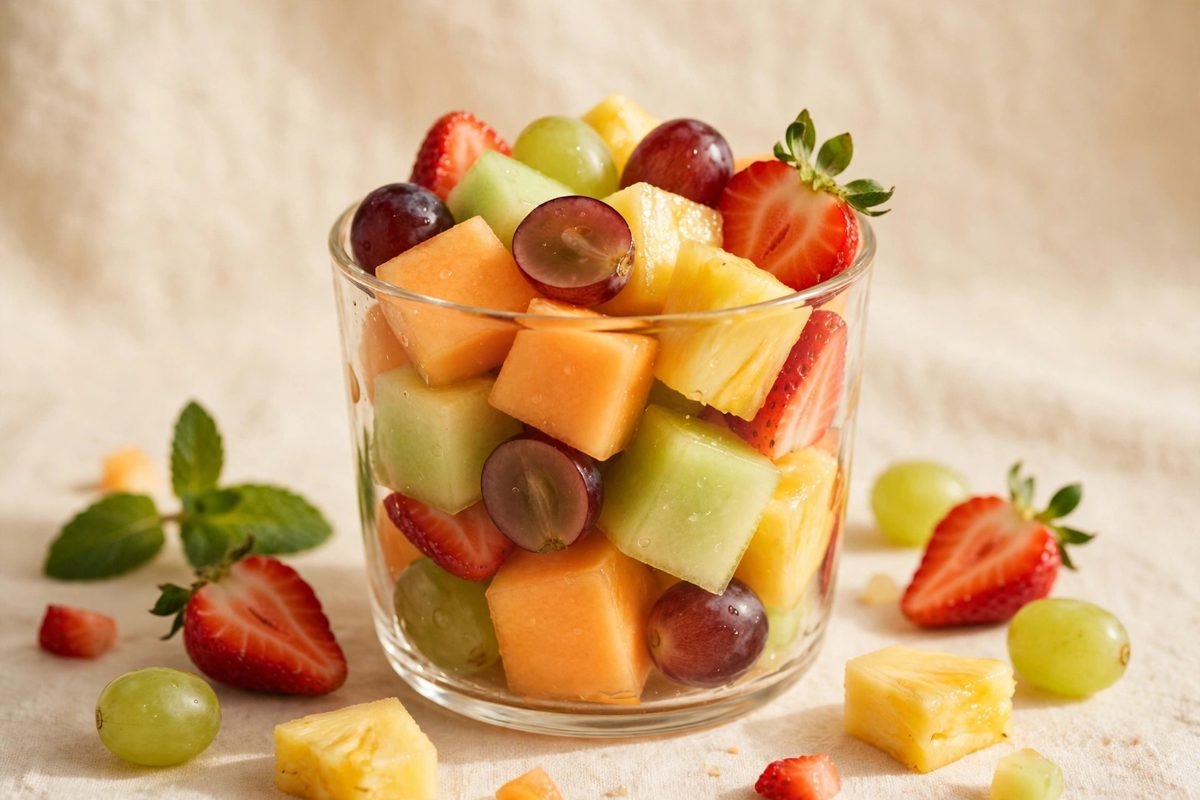 Fruit Cup, illustrated artwork created for Menuu Guide