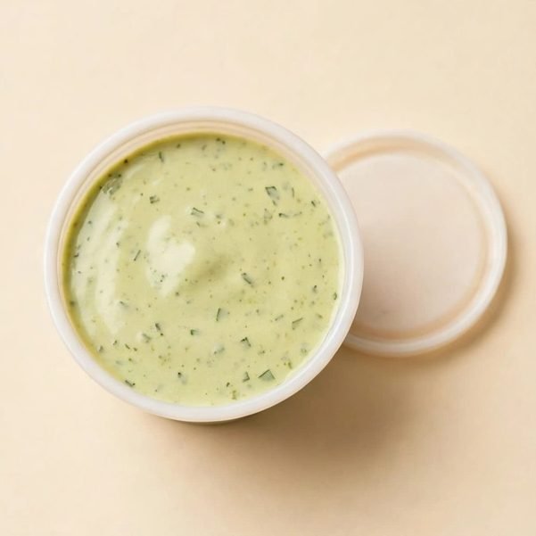 Avocado Lime Ranch Dressing, illustrated artwork created for Menuu Guide