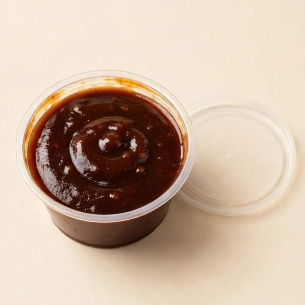 Barbeque Sauce, illustrated artwork created for Menuu Guide