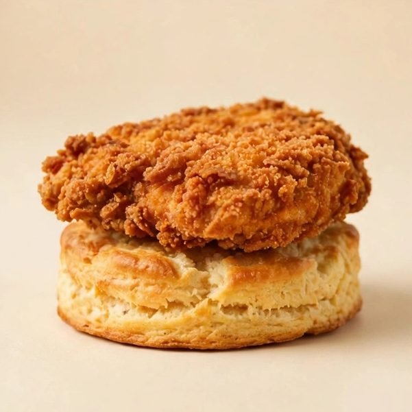 Chick-fil-A® Chicken Biscuit, illustrated artwork created for Menuu Guide