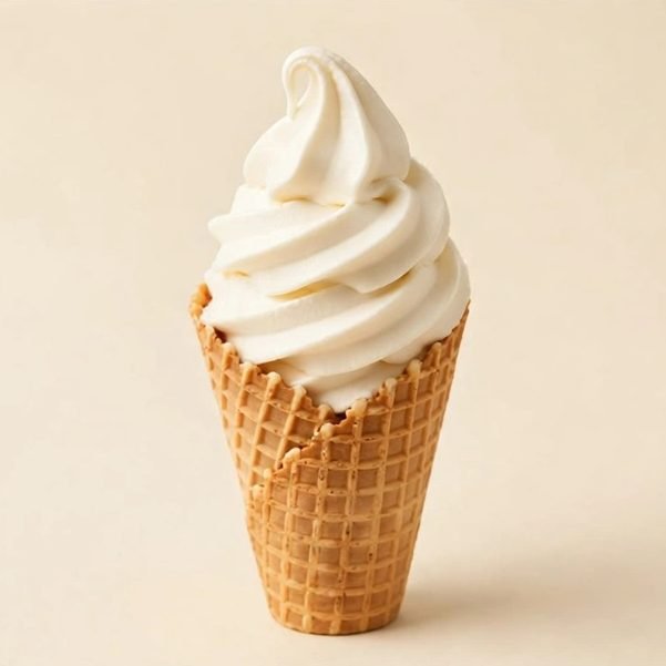 Chick-fil-A® Icedream® Cone, illustrated artwork created for Menuu Guide