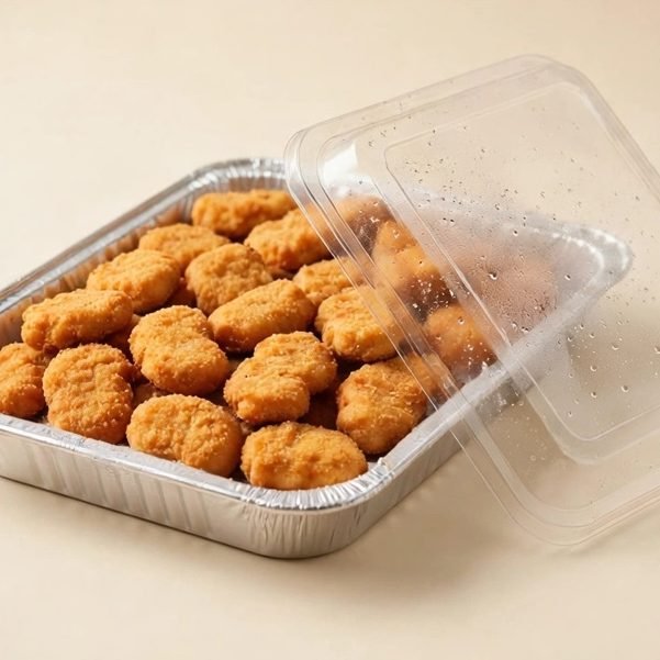 Chilled Chick-fil-A® Nugget Trays, illustrated artwork created for Menuu Guide