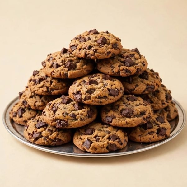 Chocolate Chunk Cookie Tray, illustrated artwork created for Menuu Guide