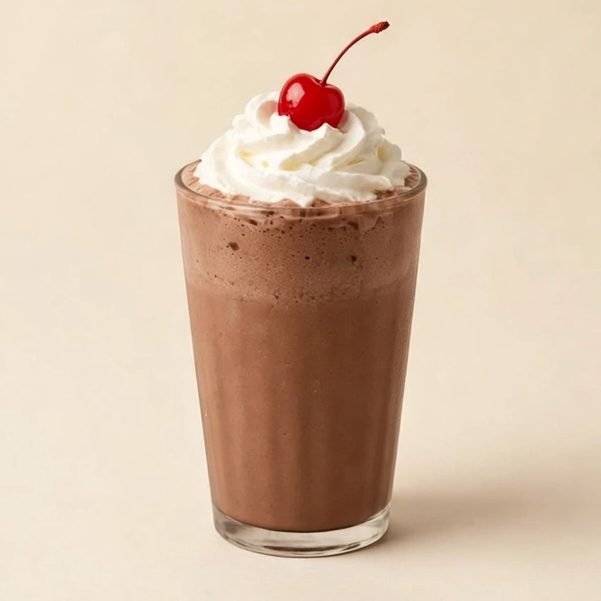 Chocolate Milkshake, illustrated artwork created for Menuu Guide