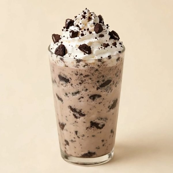 Cookies & Cream Milkshake, illustrated artwork created for Menuu Guide