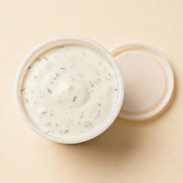 Garden Herb Ranch Dressing, illustrated artwork created for Menuu Guide