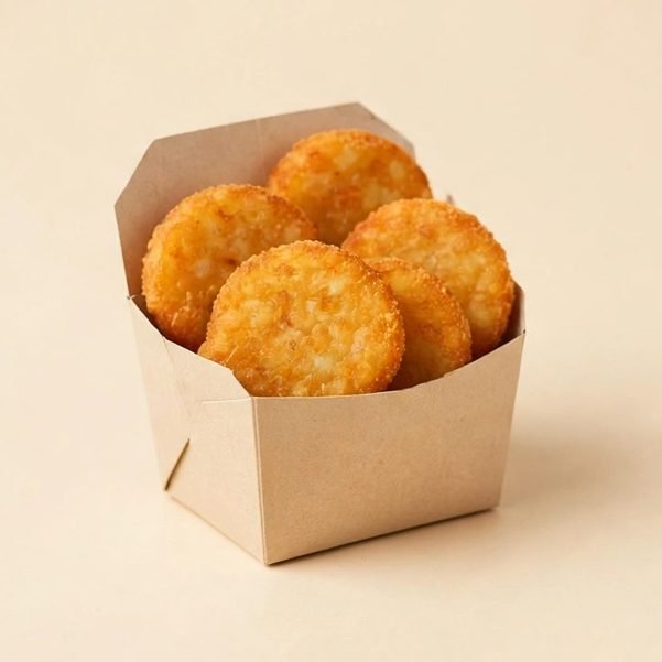 Hash Browns, illustrated artwork created for Menuu Guide