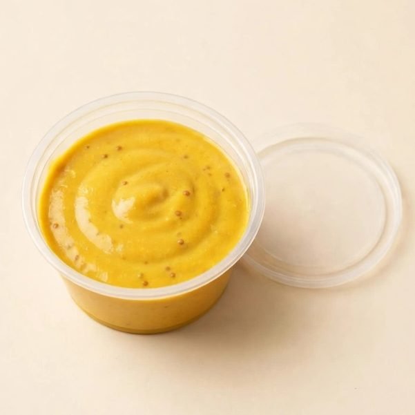 Honey Mustard Sauce, illustrated artwork created for Menuu Guide
