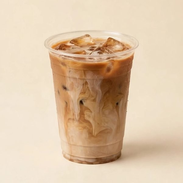 Iced Coffee, illustrated artwork created for Menuu Guide