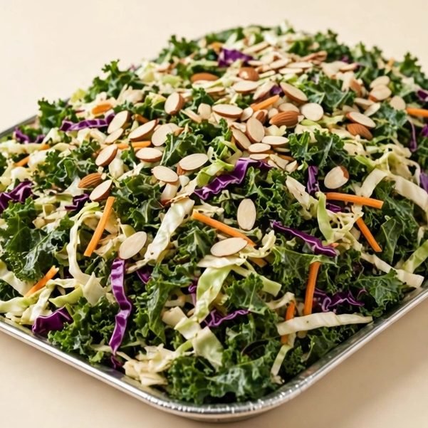 Kale Crunch Side Tray, illustrated artwork created for Menuu Guide
