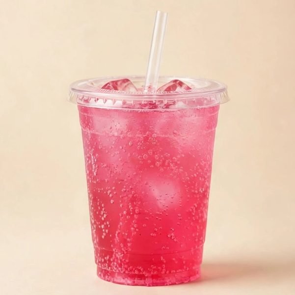 Pineapple Dragonfruit & Sprite®, illustrated artwork created for Menuu Guide