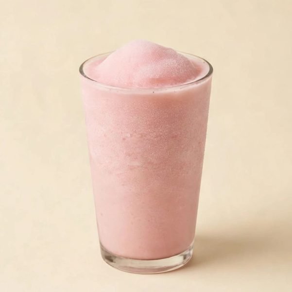 Pineapple Dragonfruit Frosted Lemonade, illustrated artwork created for Menuu Guide