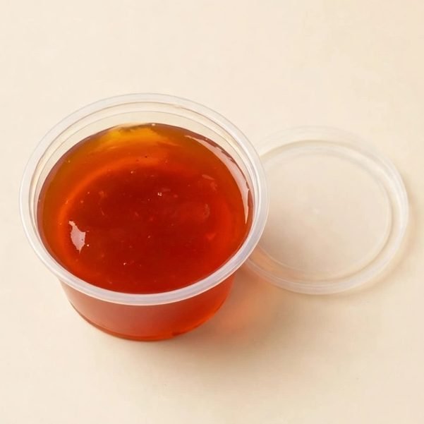 Polynesian Sauce, illustrated artwork created for Menuu Guide