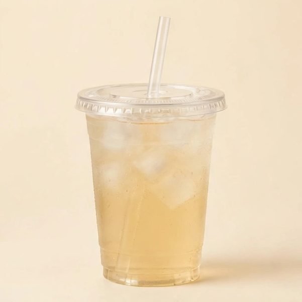 Sunjoy® (1/2 Unsweet Tea, 1/2 Diet Lemonade), illustrated artwork created for Menuu Guide