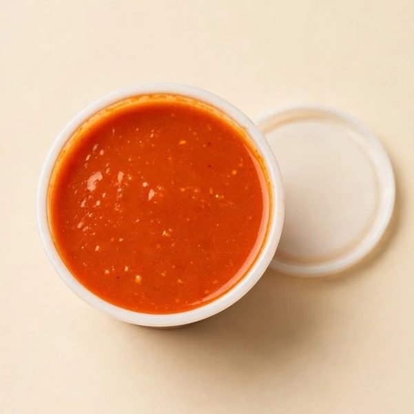 Zesty Buffalo Sauce, illustrated artwork created for Menuu Guide