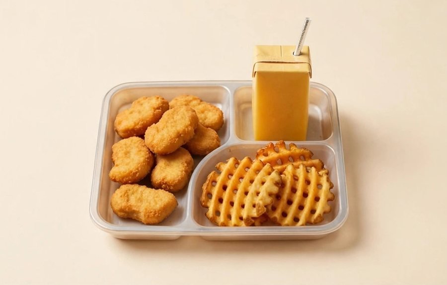 Kids Meals, illustrated artwork created for Menuu Guide