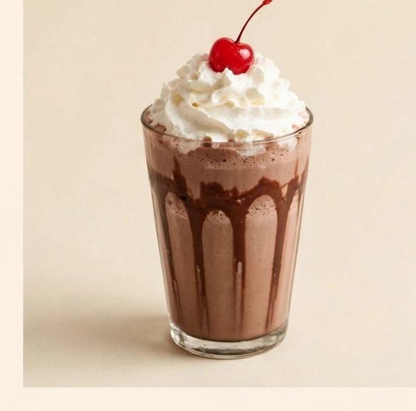 Desserts & Shakes, illustrated artwork created for Menuu Guide